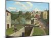 The Old Canal, Bath (Oil on Canvas)-John Northcote Nash-Mounted Giclee Print