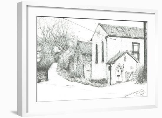 The Old Chapel, BrighstoneIsle of wight, 2008-Vincent Alexander Booth-Framed Giclee Print