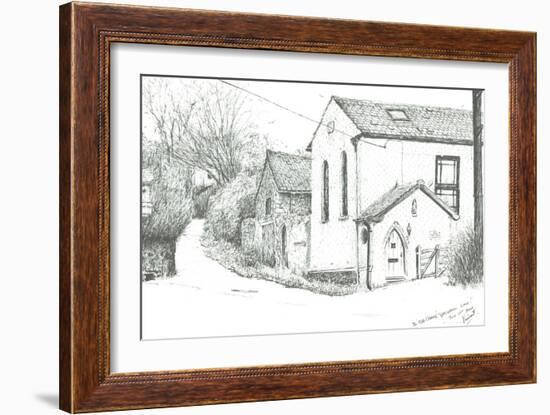 The Old Chapel, BrighstoneIsle of wight, 2008-Vincent Alexander Booth-Framed Giclee Print