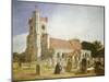 The Old Church, Ewell, 1847-William Holman Hunt-Mounted Giclee Print