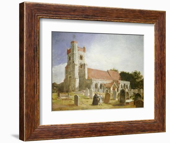 The Old Church, Ewell, 1847-William Holman Hunt-Framed Giclee Print