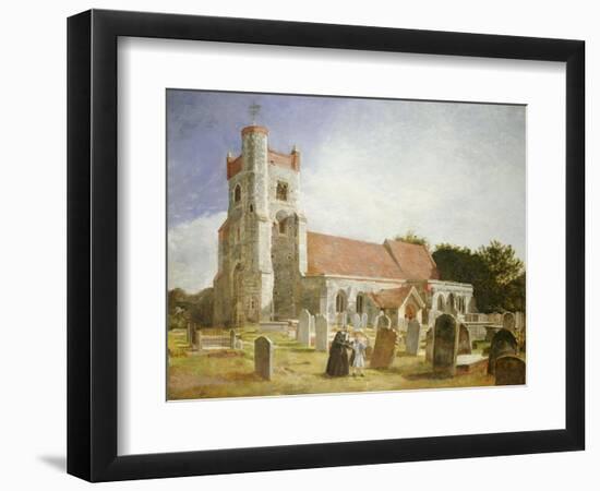 The Old Church, Ewell, 1847-William Holman Hunt-Framed Giclee Print