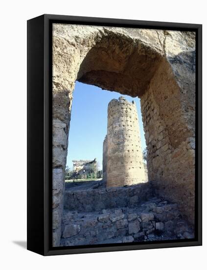 The old city gates of Tlemcen-Werner Forman-Framed Premier Image Canvas