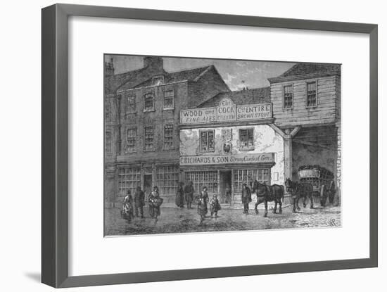 The old Cock Tavern, 4 Tothill Street, Westminster, London, 1875 (1878)-Unknown-Framed Giclee Print