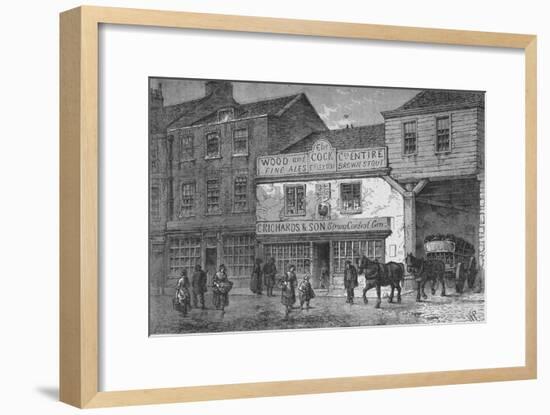 The old Cock Tavern, 4 Tothill Street, Westminster, London, 1875 (1878)-Unknown-Framed Giclee Print