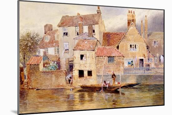 The Old Cottages at Eton-Myles Birket Foster-Mounted Giclee Print