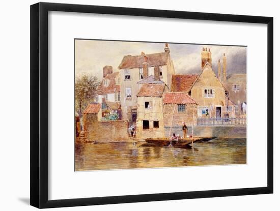 The Old Cottages at Eton-Myles Birket Foster-Framed Premium Giclee Print