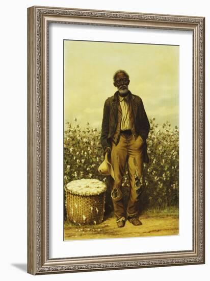 The Old Cotton Picker-William Aiken Walker-Framed Giclee Print