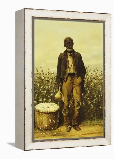 The Old Cotton Picker-William Aiken Walker-Framed Premier Image Canvas