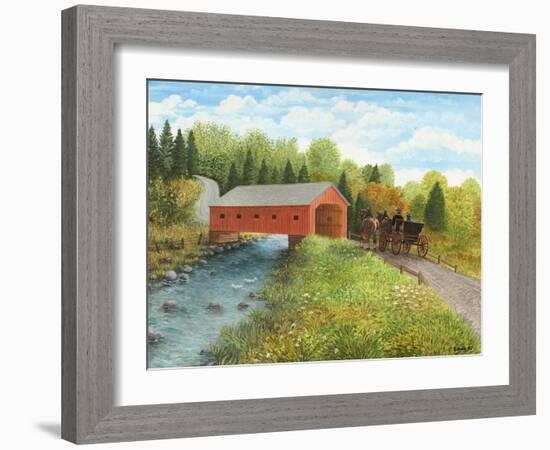 The Old Country Road-Kevin Dodds-Framed Giclee Print