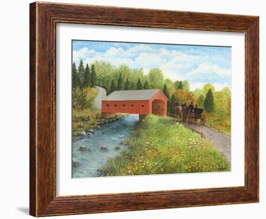 The Old Country Road-Kevin Dodds-Framed Giclee Print