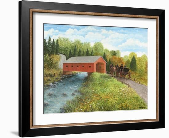 The Old Country Road-Kevin Dodds-Framed Giclee Print
