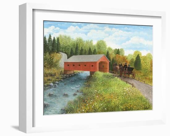 The Old Country Road-Kevin Dodds-Framed Giclee Print