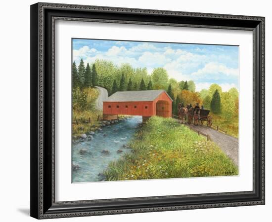 The Old Country Road-Kevin Dodds-Framed Giclee Print