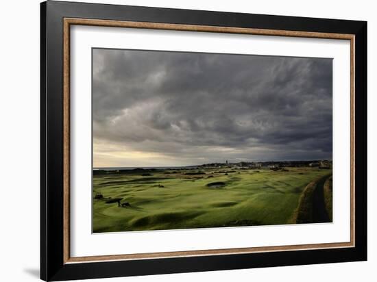 The Old Course-Dom Furore-Framed Premium Giclee Print