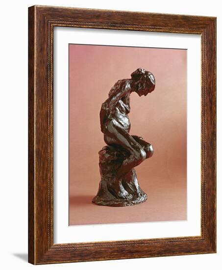 The Old Courtesan, 1885 (Bronze)-Auguste Rodin-Framed Giclee Print