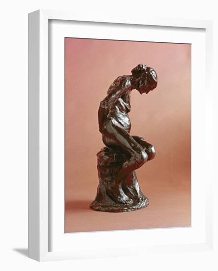 The Old Courtesan, 1885 (Bronze)-Auguste Rodin-Framed Giclee Print