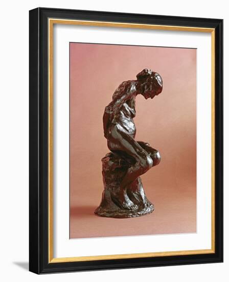 The Old Courtesan, 1885 (Bronze)-Auguste Rodin-Framed Giclee Print