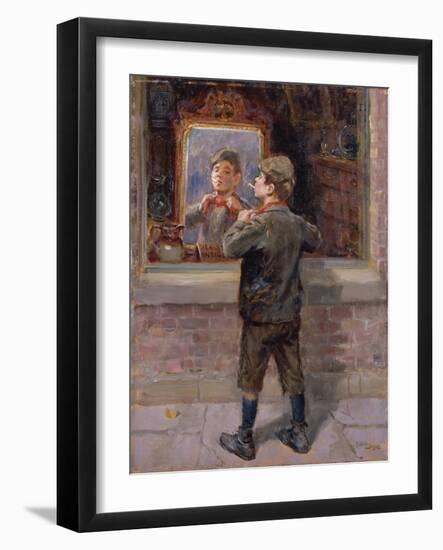 The Old Curiosity Shop, 1909-Ralph Hedley-Framed Giclee Print