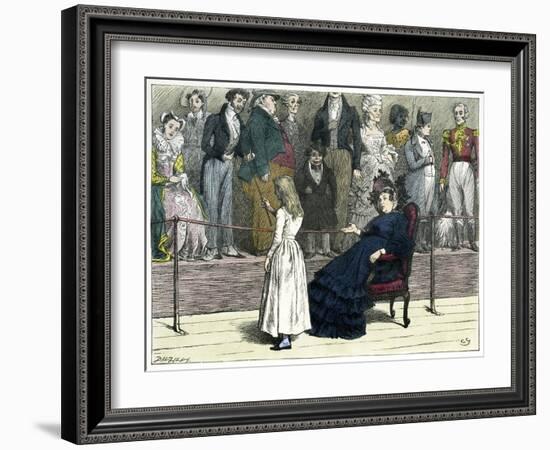 The Old Curiosity Shop by Charles Dickens-Frederick Barnard-Framed Giclee Print