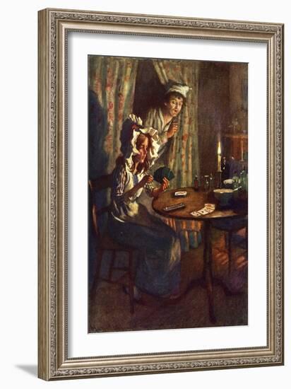 'The Old Curiosity Shop' by Charles Dickens-Harold Copping-Framed Giclee Print