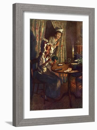 'The Old Curiosity Shop' by Charles Dickens-Harold Copping-Framed Giclee Print