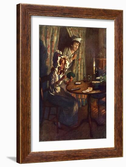 'The Old Curiosity Shop' by Charles Dickens-Harold Copping-Framed Giclee Print