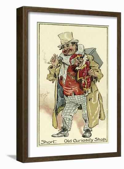 The Old Curiosity Shop by Charles Dickens-Hablot Knight Browne-Framed Giclee Print