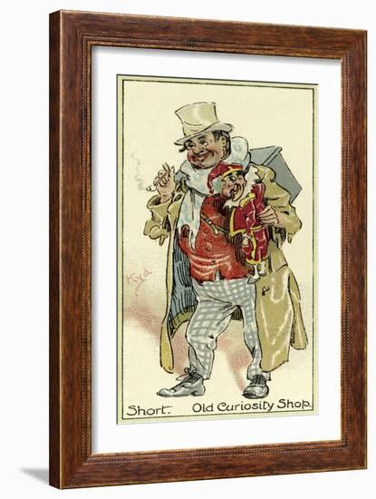 The Old Curiosity Shop by Charles Dickens-Hablot Knight Browne-Framed Giclee Print