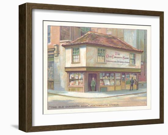 'The Old Curiosity Shop, Portsmouth Street', 1929-Unknown-Framed Giclee Print