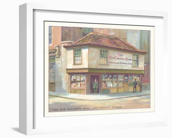 'The Old Curiosity Shop, Portsmouth Street', 1929-Unknown-Framed Giclee Print