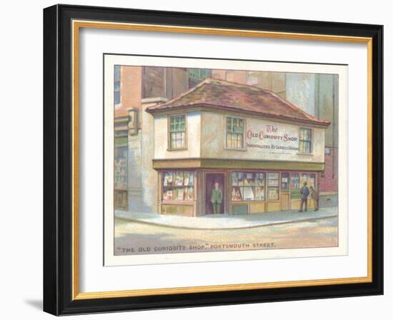 'The Old Curiosity Shop, Portsmouth Street', 1929-Unknown-Framed Giclee Print