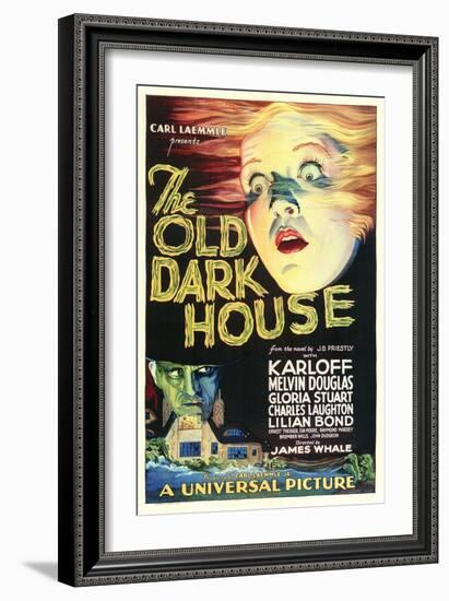 The Old Dark House-null-Framed Premium Giclee Print