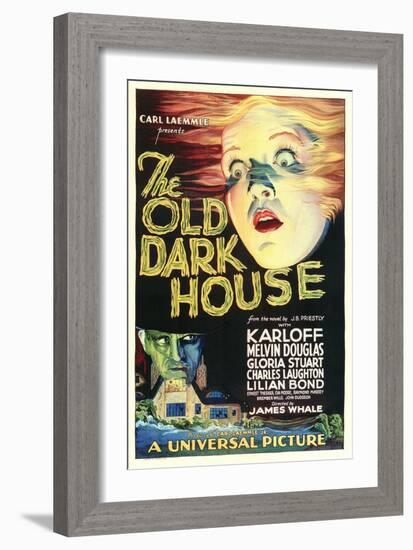 The Old Dark House-null-Framed Art Print