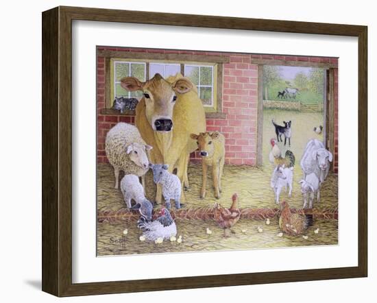 The Old Days-Pat Scott-Framed Giclee Print