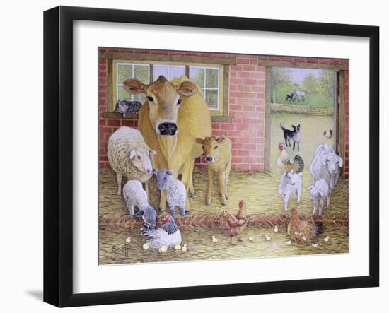 The Old Days-Pat Scott-Framed Giclee Print