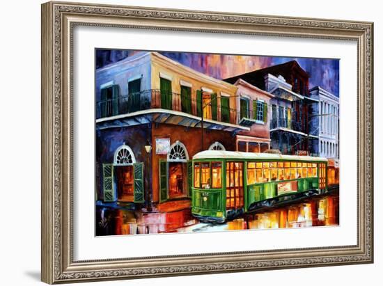 The Old Desire Streetcar-Diane Millsap-Framed Art Print