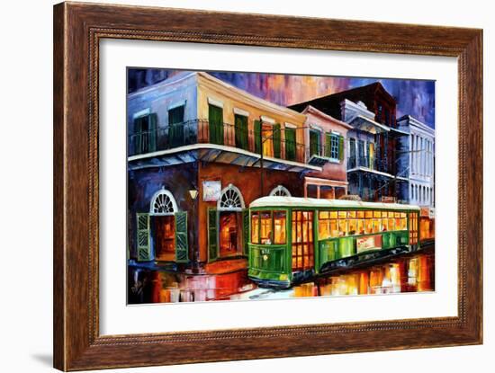 The Old Desire Streetcar-Diane Millsap-Framed Art Print