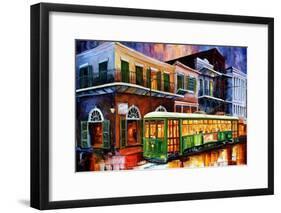 The Old Desire Streetcar-Diane Millsap-Framed Art Print