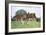 The old farm-house' by Kate Greenaway-Kate Greenaway-Framed Giclee Print