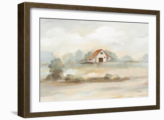 The Old Farm Landscape-Silvia Vassileva-Framed Art Print