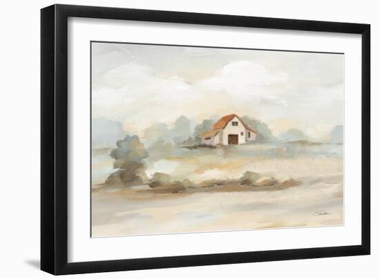 The Old Farm Landscape-Silvia Vassileva-Framed Art Print