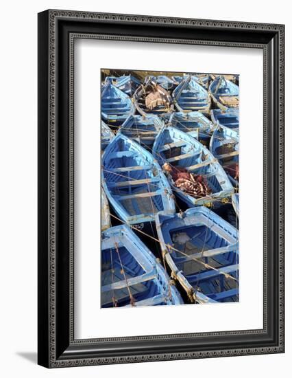 The Old Fishing Port, Essaouira, Historic City of Mogador, Morocco, North Africa, Africa-Jean-Pierre De Mann-Framed Photographic Print