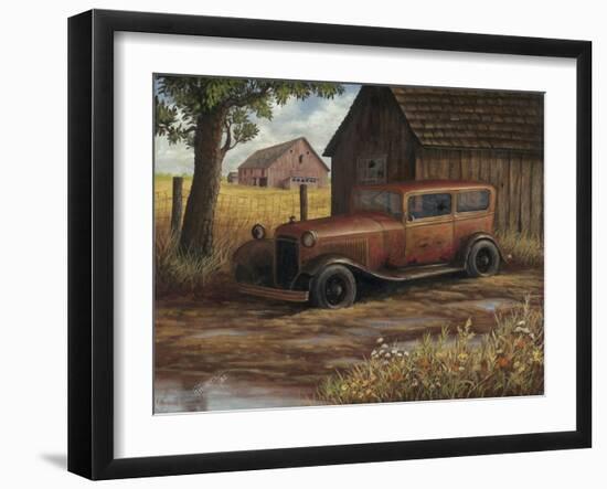 The Old Ford-Robert Wavra-Framed Giclee Print