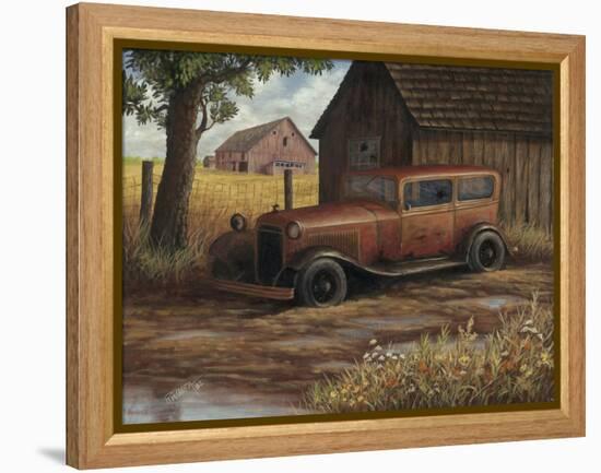 The Old Ford-Robert Wavra-Framed Premier Image Canvas