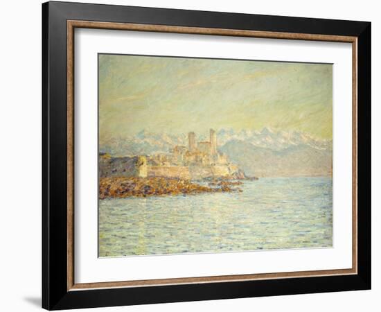 The Old Fort at Antibes, 1888-Claude Monet-Framed Giclee Print