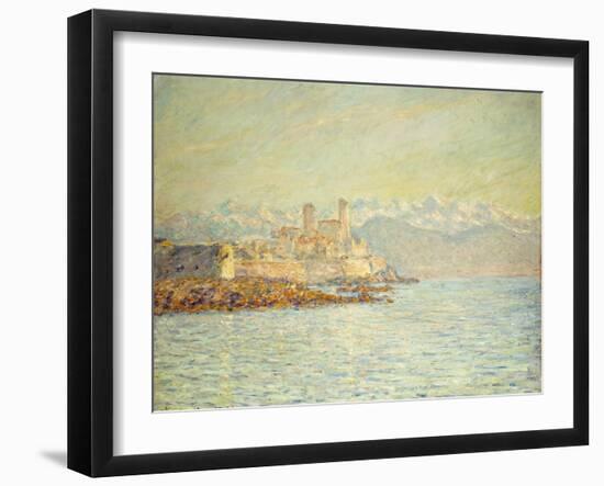 The Old Fort at Antibes, 1888-Claude Monet-Framed Giclee Print