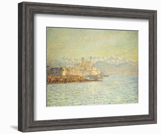 The Old Fort at Antibes, 1888-Claude Monet-Framed Giclee Print