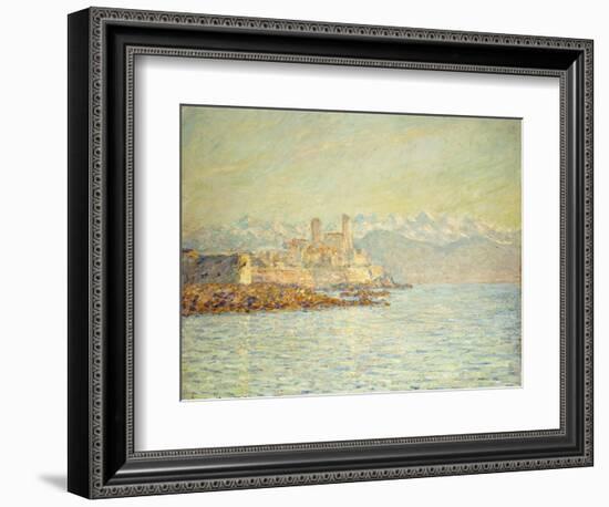 The Old Fort at Antibes, 1888-Claude Monet-Framed Giclee Print