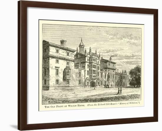 The Old Front of Wilton House-null-Framed Giclee Print